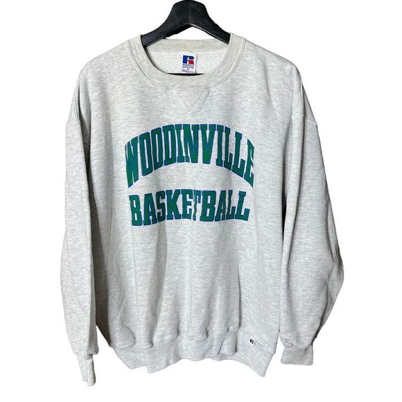 VTG 80s 90s Champion HS Basketball Crewneck USA XL - Picture 1 of 4